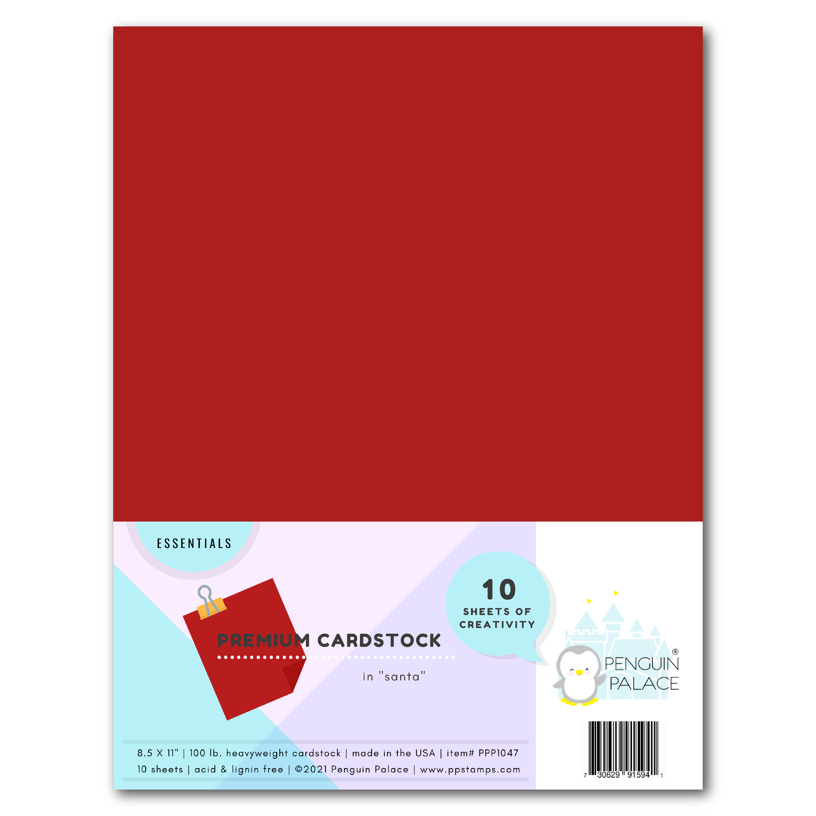 Santa - Heavyweight Premium Cardstock