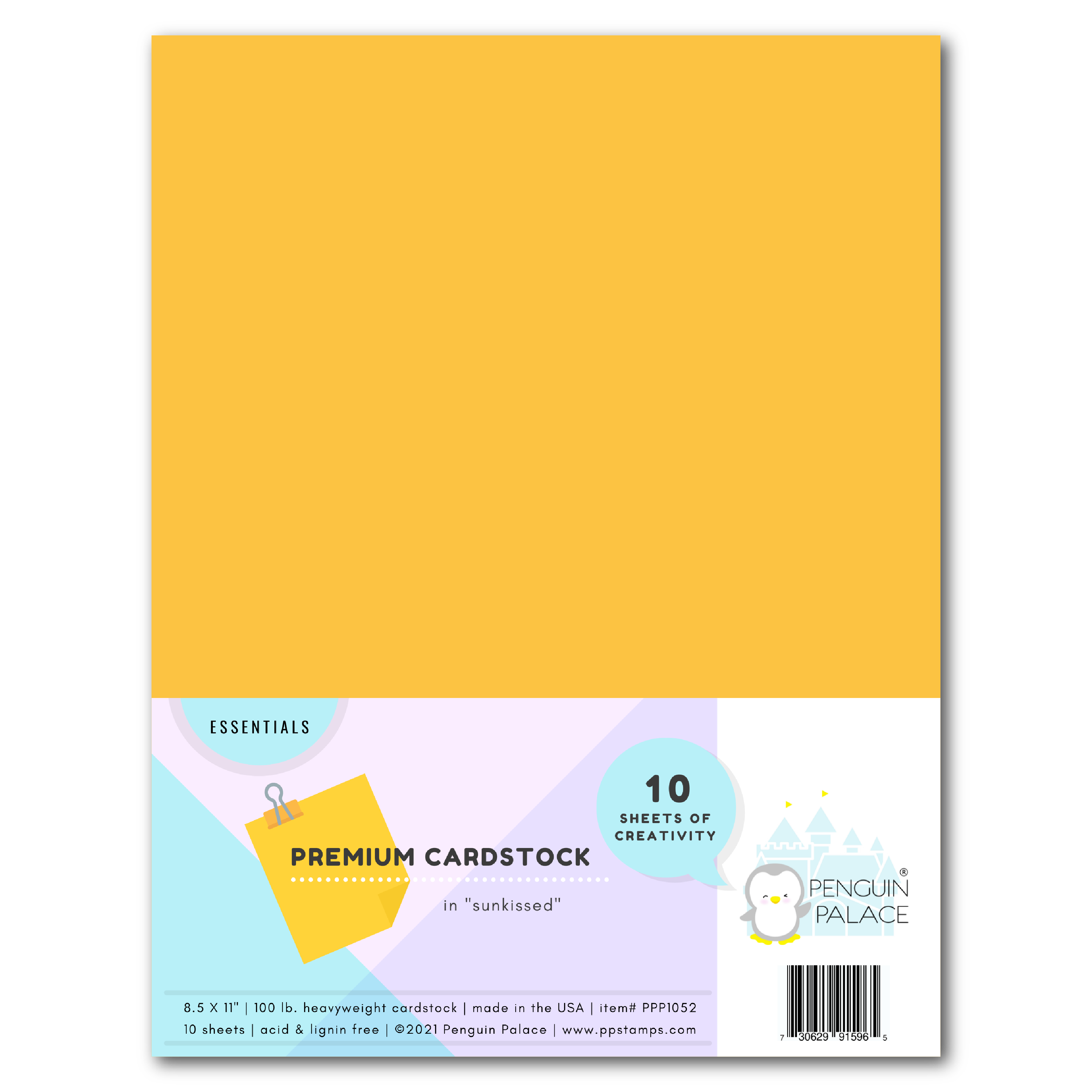 Sunkissed - Heavyweight Premium Cardstock